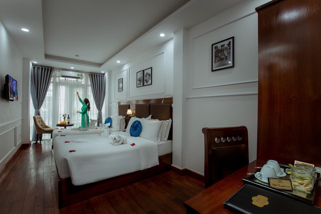 แอนทีก แองเจล โฮเต็ล Hotel ฮานอย ภายนอก รูปภาพ